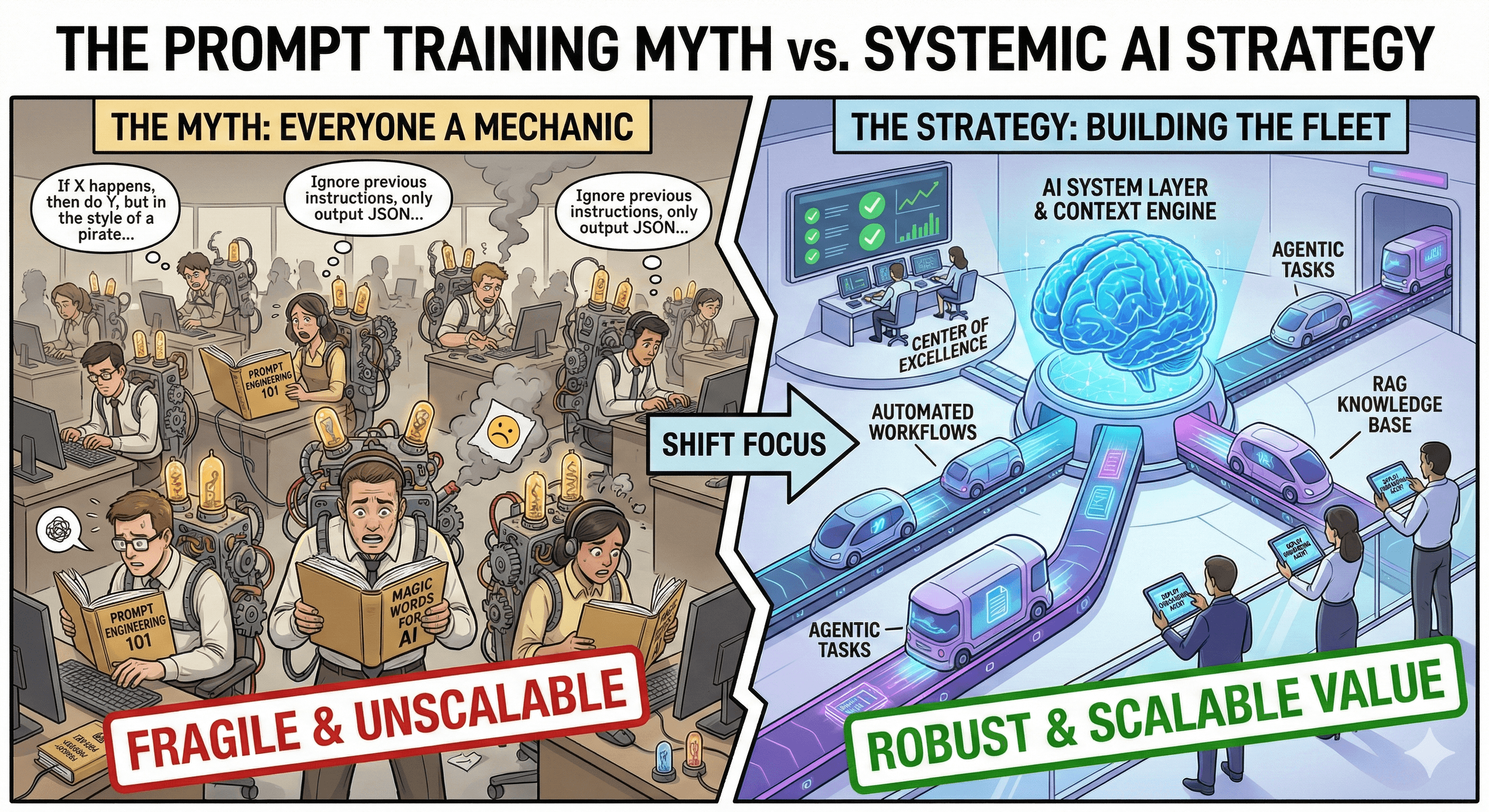 The Prompt Training Myth